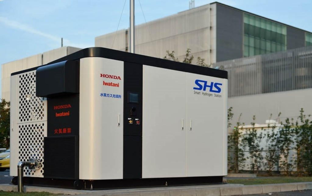 Honda sets up hydrogen station, PV system at Tokyo HQ